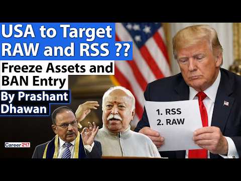 TRUMP WILL BAN RSS AND R&AW? Sanctions Recommended on India by USCIRF | By Prashant Dhawan