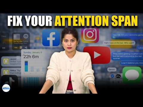 Why is your attention span broken? | Hacks to Fix Your Focus | Career247 | By Udisha Ma'am